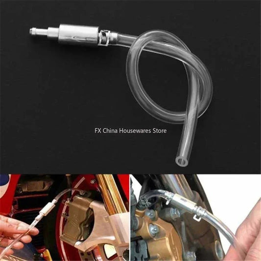 Car Clutch Brake Bleeder Hose Hydraulic Clutch One Way Valve Tube Bleeding Tool Replacement Adapter Kit Auto Accessories Peaceful Pleasures Health and Wellness