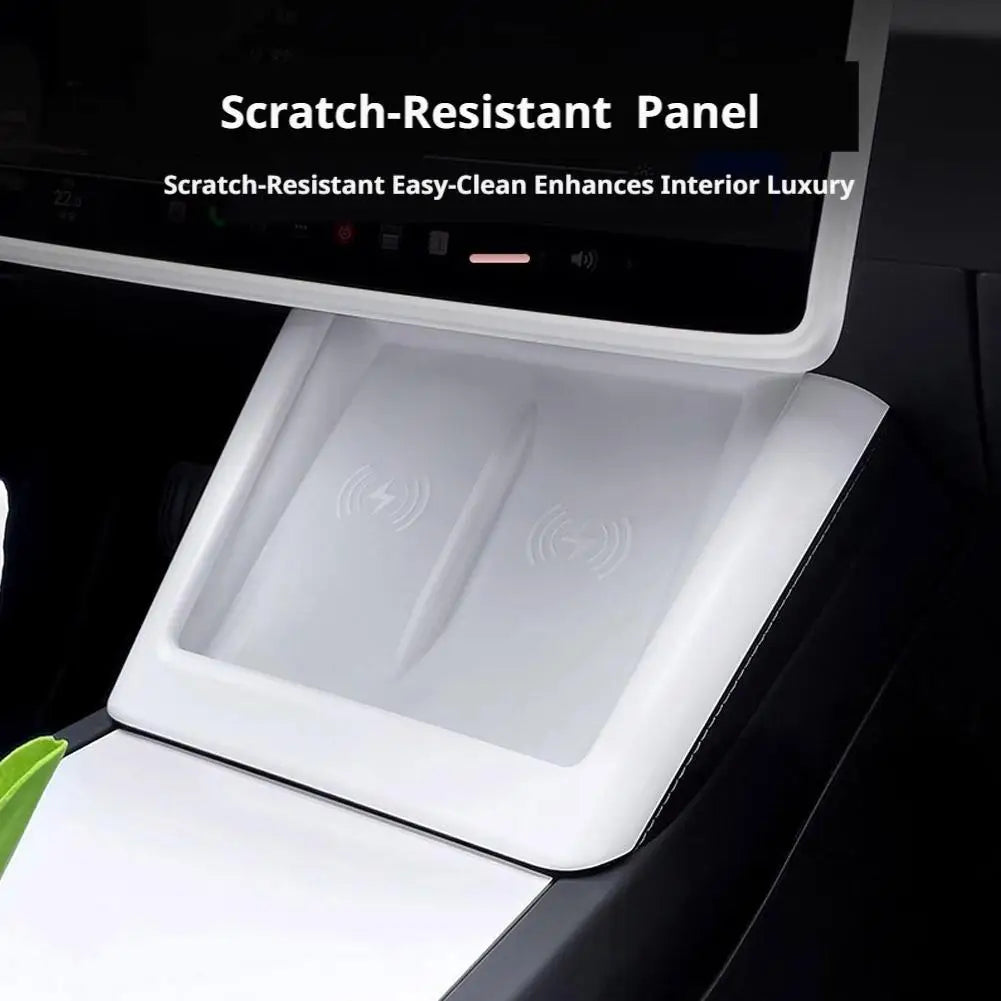 Tesla Model Y Juniper 2025 Wireless Charging Console Trim Frame