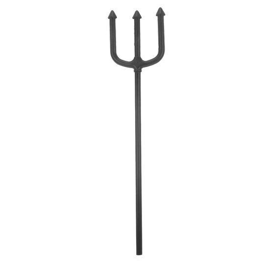 Demon Fork Cosplay Fork Prop Devil Fork for Stage Performance Halloween Party Decoration Fork Prop Halloween Costume Accessories Peaceful Pleasures Health and Wellness Black