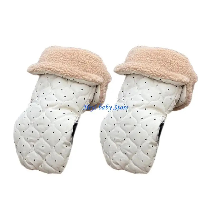 Windproof Stroller Hand Muff – Insulated Nylon Baby Gloves