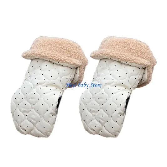 Windproof Stroller Hand Muff – Insulated Nylon Baby Gloves Stroller Hand Muff Peaceful Pleasures Health and Wellness for Beige China Mainland