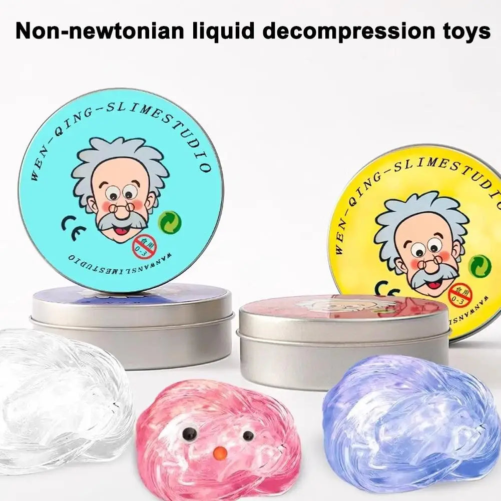 Reusable Putty Bouncy Slime Toy Set for Stress Relief Peaceful Pleasures Health and Wellness