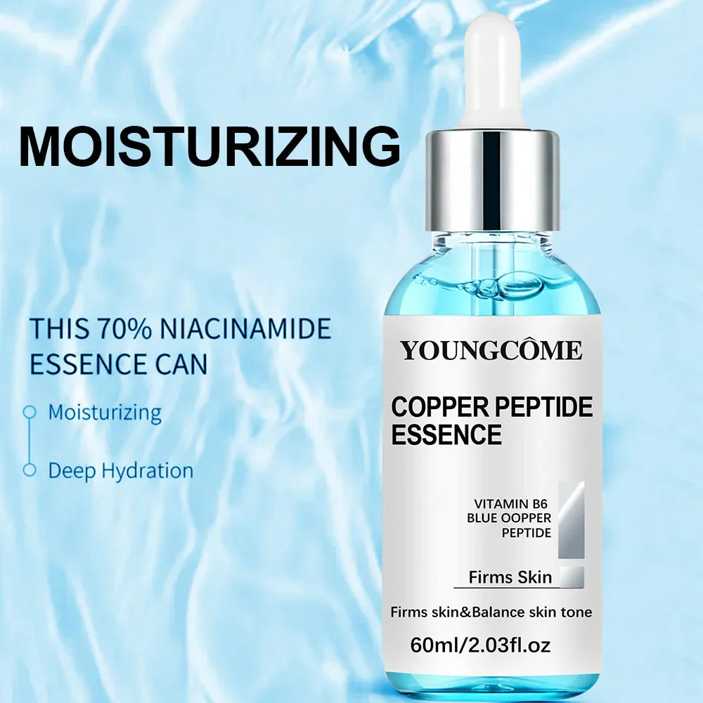 YOUNGCOME Copper Peptide Face Serum – Hydration & Glow