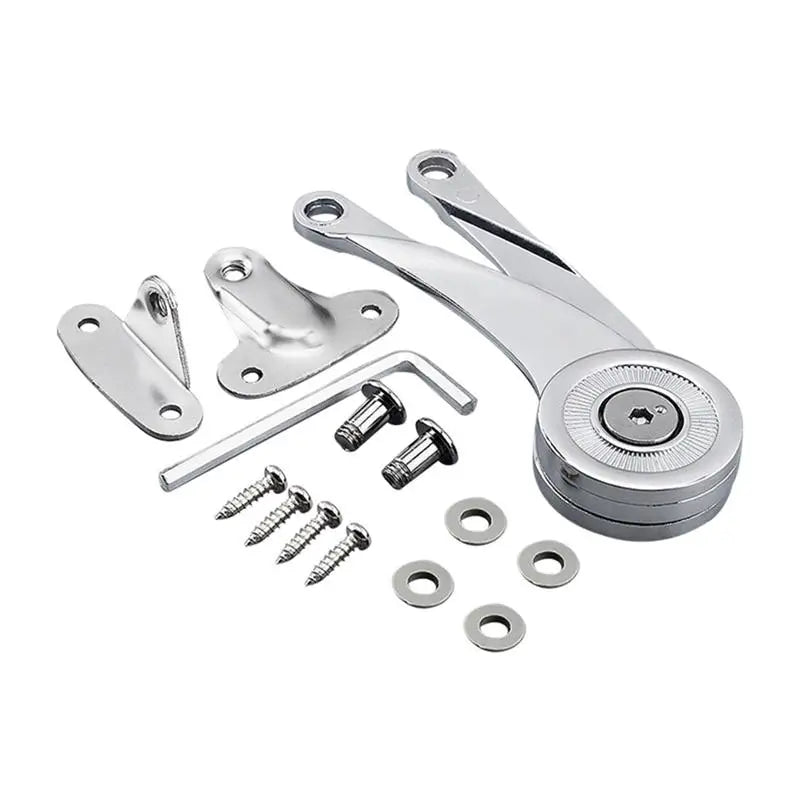 Hydraulic Cabinet Hinge Nickel Plated Random Stop Kitchen Door Adjustable Polish Folding Hinge Pressure Rods Peaceful Pleasures Health and Wellness
