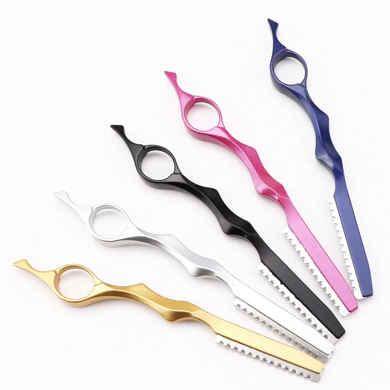 Professional 2 In 1 Hair Scissors Cutting Barber Razor Haircut Thinning Shears Styling Tools Hairdressing Scissors Peaceful Pleasures Health and Wellness