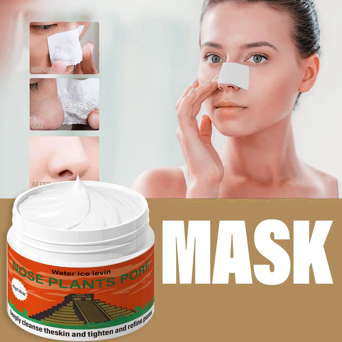 Natural Bee Venom Face Mask with Honey & Collagen – 50g
