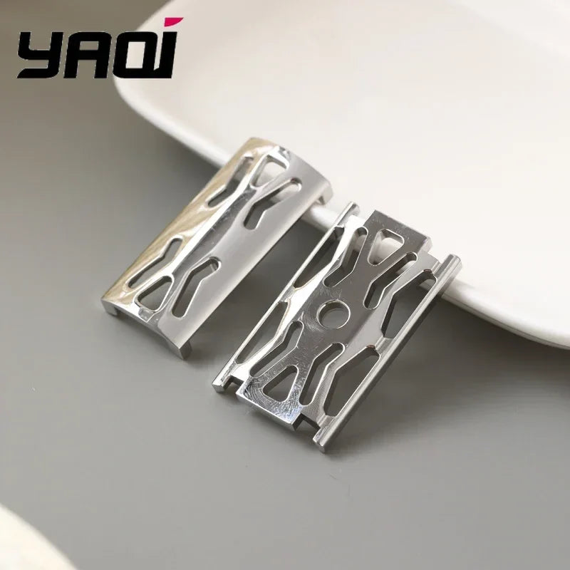 YAQI Hollowed Sentinel 316 SS Safety Razor Head – 0.90mm Gap