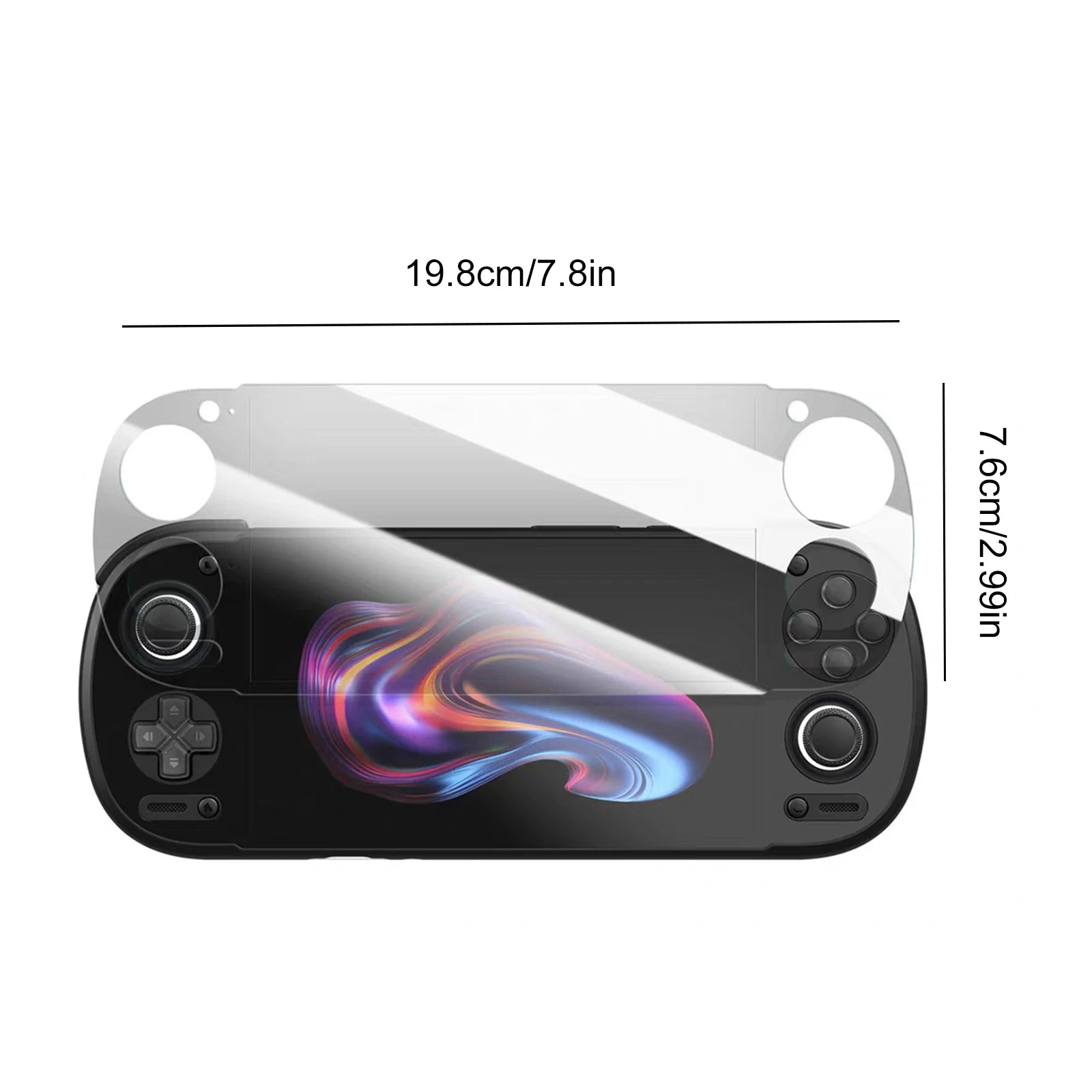1PCS Screen Protector For Retroid Pocket 6 Handheld Game Console HD Tempered Glass Anti-Scratch Protective Sticker Accessories Peaceful Pleasures Health and Wellness