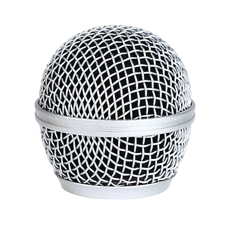 Metal Replacement Grille for Shure SM58 & Compatible Mics