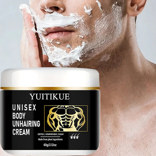 YUITIKUE Unisex Hair Removal Cream – Plant-Based 60g Hair Removal Cream Oasis Select Default Title
