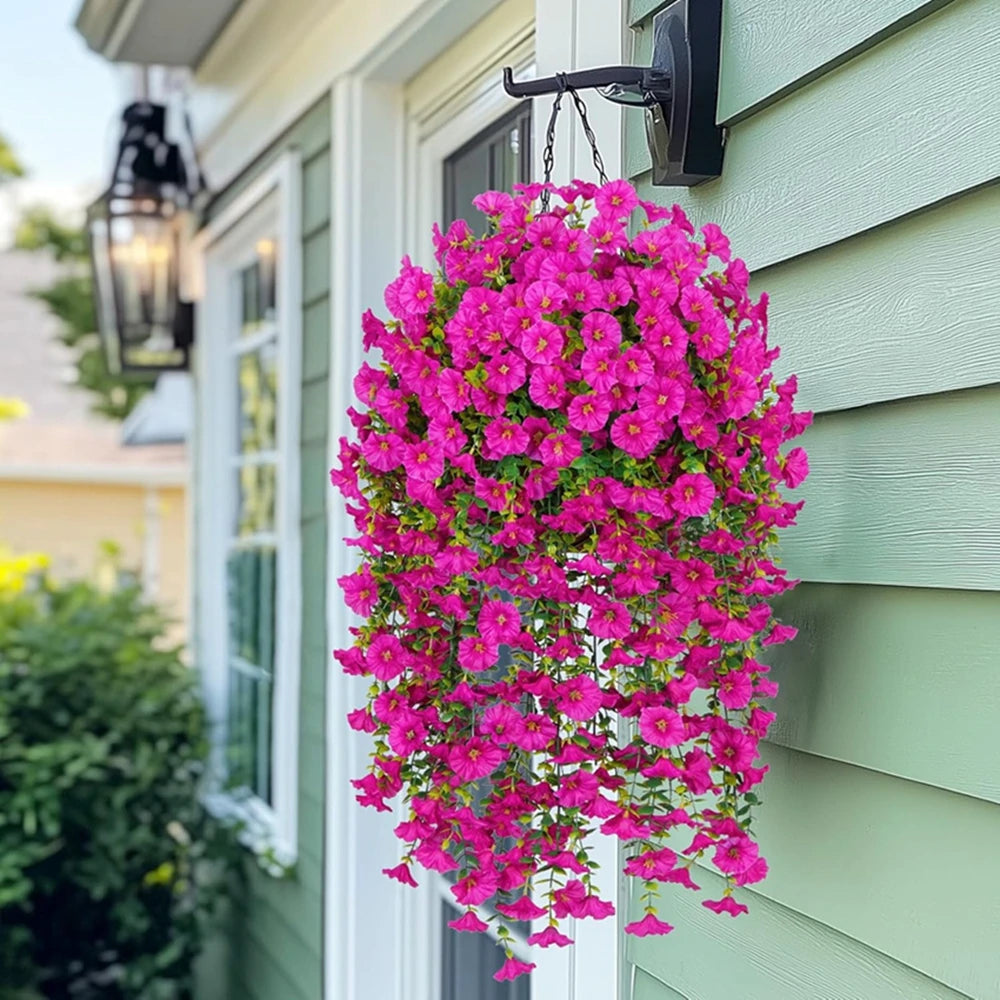 Artificial Morning Glory Vine Flowers | Wedding & Home Decor Artificial Flower Vine Peaceful Pleasures Health and Wellness