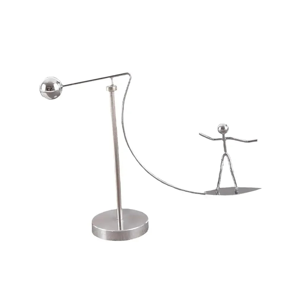 Ferris Wheel Perpetual Motion Apparatus Creative Rotating Simple Newton Pendulum Ball Physical Magnetic Balance Wobbler Gifts Peaceful Pleasures Health and Wellness surf man