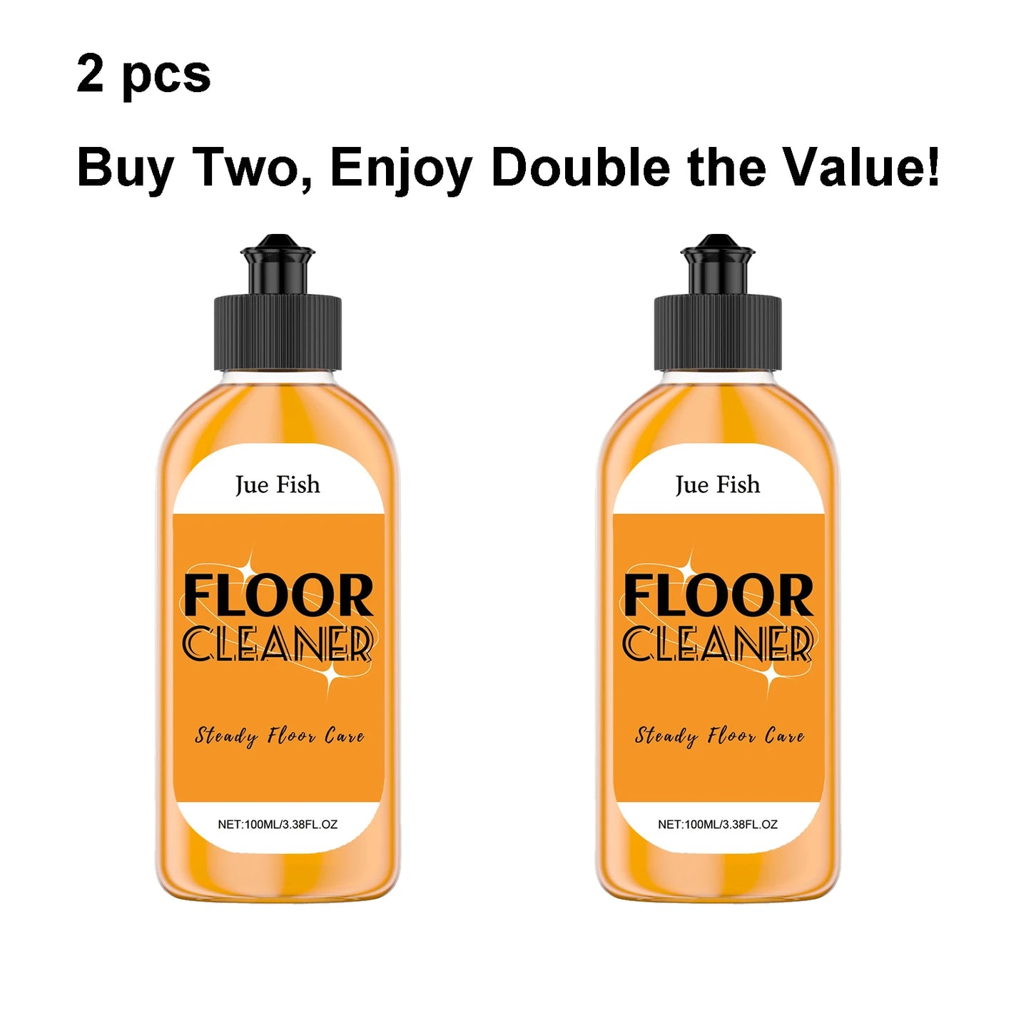 Jue-Fish 100ml Multi-Surface Floor Cleaner | Polish & Dirt Removal