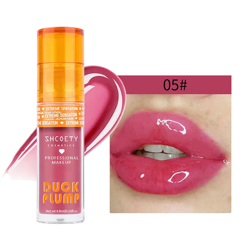 Duck Lip Plumping Oil, Doodle Lip Gloss, Liquid Lipstick, Lip Protectant Oil, Lip Nectar, Mirror Lip Glaze, Moisturizing, Shine Peaceful Pleasures Health and Wellness SH8085-05