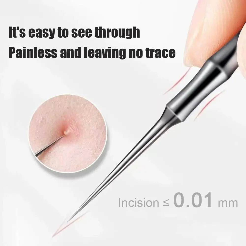 Stainless Steel Pimple Extractor & Blackhead Removal Tool Peaceful Pleasures Health and Wellness