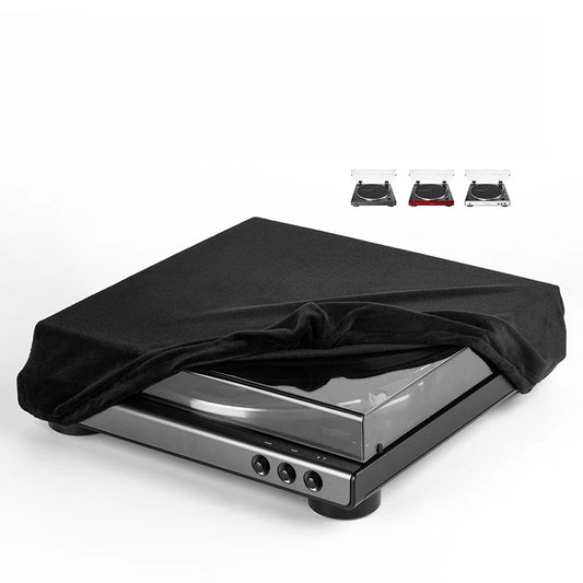 31.00cm*32.00cm*8.00cm Spandex Ultra-Soft Plush Cloth For Audio-Technica AT-LP60XBT Vinyl Record Player Case Dust Cover Peaceful Pleasures Health and Wellness Default Title