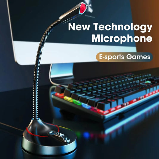 Mini 3.5mm AUX Wired Microphone for PC Computer Laptop Notebook Loud Speaker Peaceful Pleasures Health and Wellness