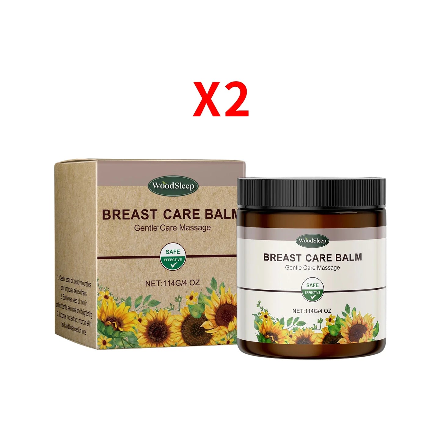 WOODSLEEP Breast Firming Cream – Anti-Sagging Lift & Plump