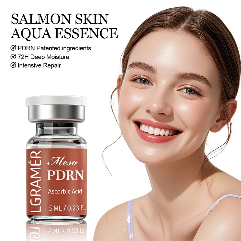 PDRN Salmon DNA Serum Vitamin C Brightening Korean Skincare 5ml Brightening Facial Serum Peaceful Pleasures Health and Wellness