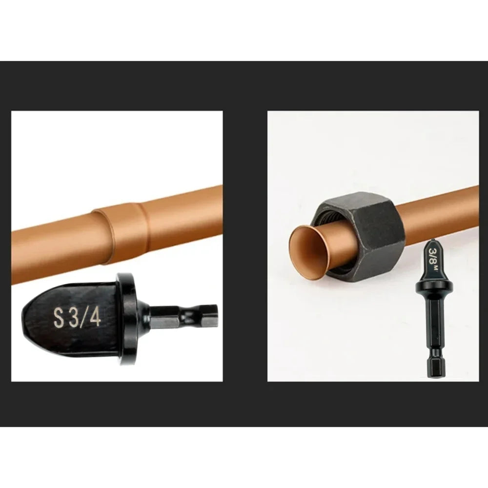 6pc Hex Tube Expander Set – HVAC Copper Pipe Swaging Tool Kit Peaceful Pleasures Health and Wellness