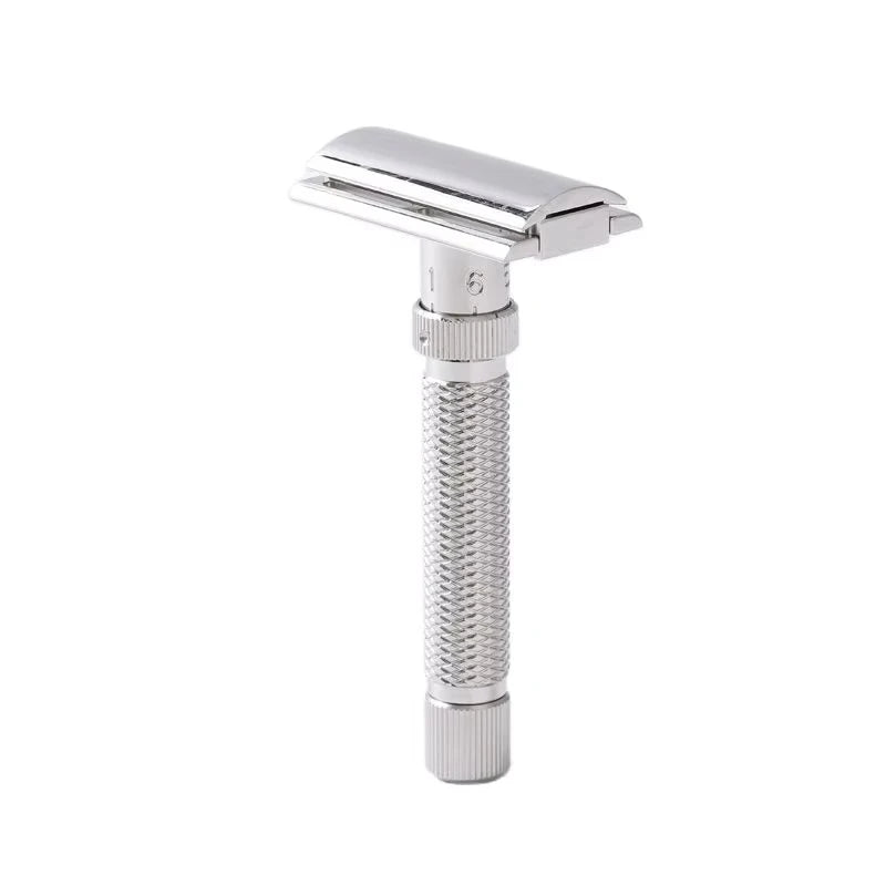 2026 Yaqi Ultima Stainless Steel Adjustable Safety Razor for Men - Comfortable Shaving Experience Peaceful Pleasures Health and Wellness RAASS2352