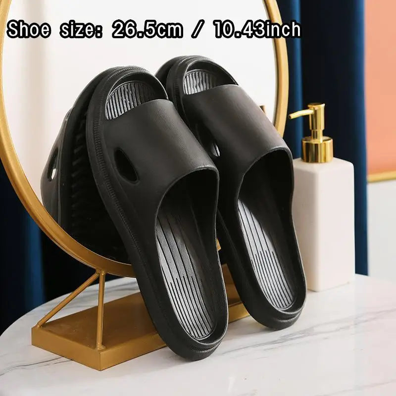 Non Slip Slides Lightweight Open Toe Quick Dry Slippers For Indoor Outdoor Bathroom Beach Summer Indoor Outdoor Eva Slippers Peaceful Pleasures Health and Wellness Shoe Size 42-43