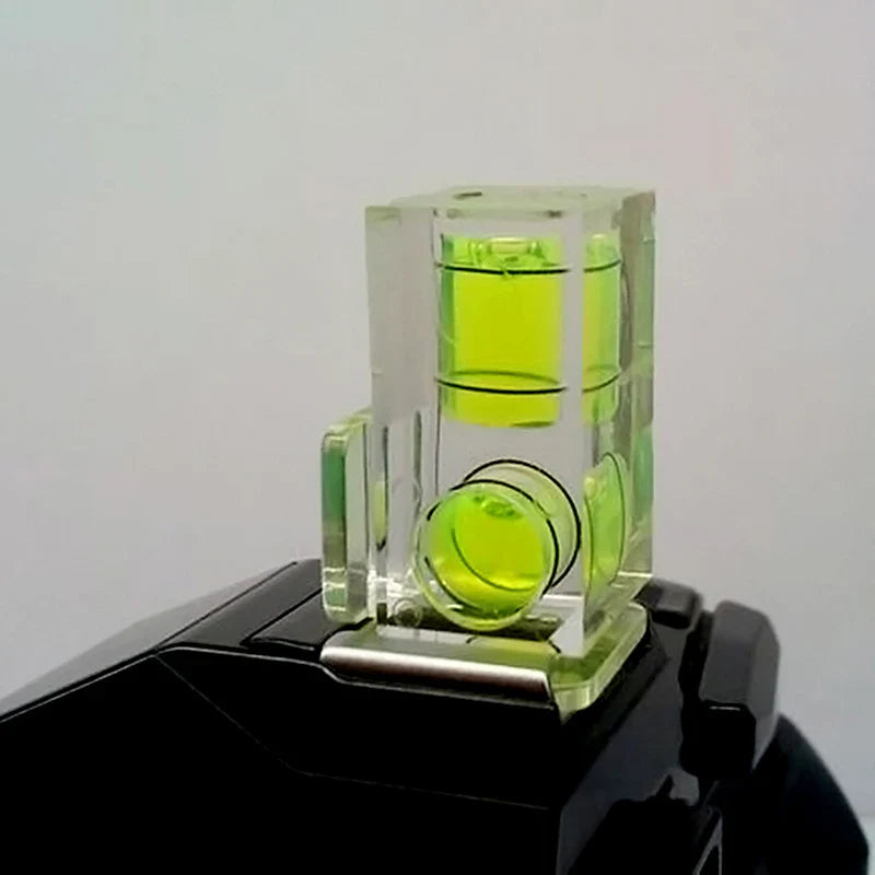 3-Axis Hot Shoe Bubble Spirit Level for DSLR Cameras