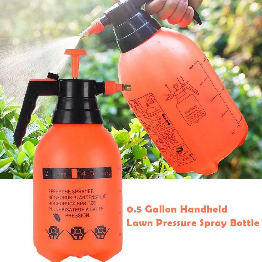 Garden Pump Pressure Sprayer 0.8L–3L | Plants & Car Cleaning