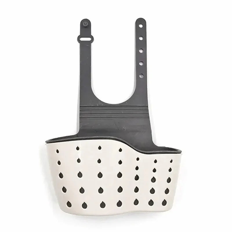 Adjustable Sink Drain Basket – Sponge & Soap Holder