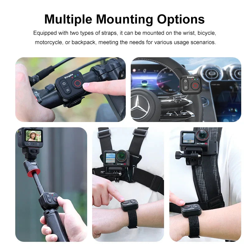 Kingma 50M Wireless Wristband Remote for DJI, Insta360 & GoPro