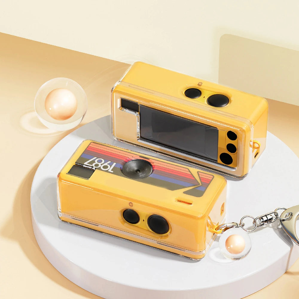 For Kodak 1987 Camera Case Transparent Hard PC Cover Non-Yellowing Anti-Dust Shockproof Precision Molded Ultra Slim Peaceful Pleasures Health and Wellness
