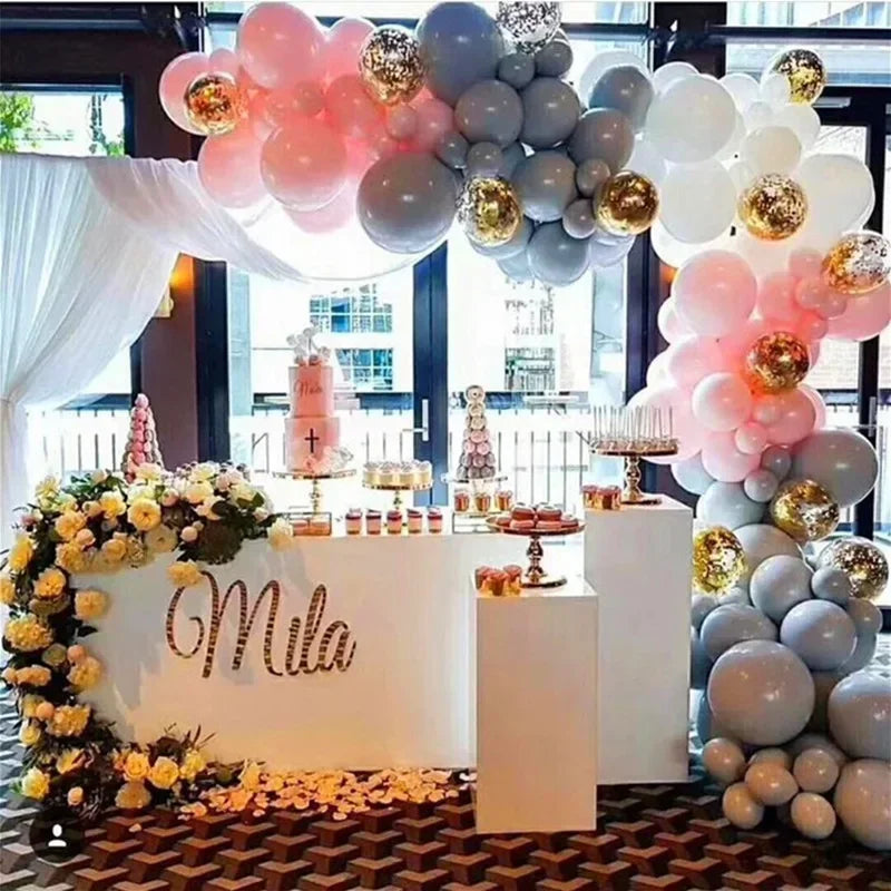 5m Balloon Chain Ribbon Dot Wedding Party Birthday Graduation