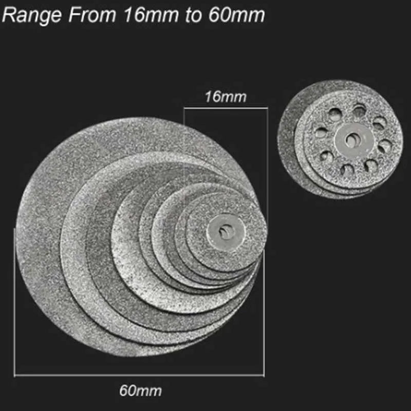 Diamond Cutting Disc Wheels Rotary Tool Circular Saw Blade for Dremel Mini Drill Mandrel Cutoff Wood Stone Plastic Glass Tile Peaceful Pleasures Health and Wellness