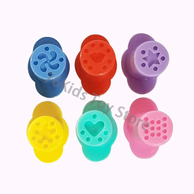 Creative Needle Tube Extruders Play Dough Accessories Molds Kids