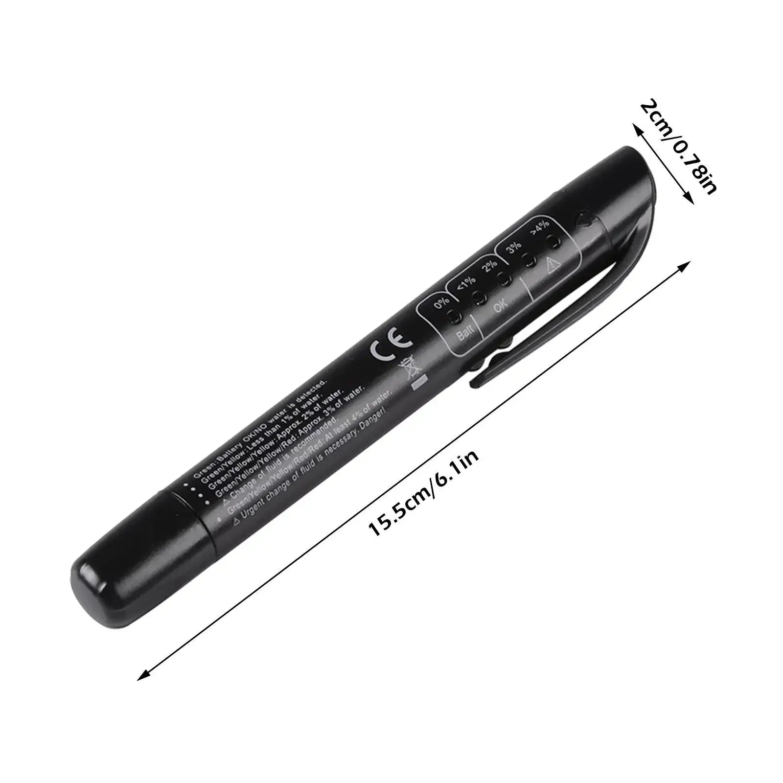Universal Brake Fluid Tester Accurate Oil Quality Diagnostic Tools LED Indicator Liquid Testing Pen Automotive Brake Oil tester Peaceful Pleasures Health and Wellness