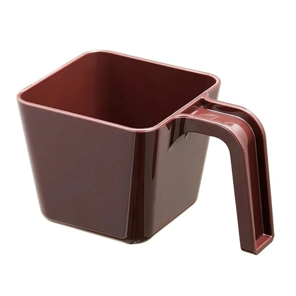 Portable 280/350/470/590ML Ice Scoop Square Coffee Shop Ice Shovel Plastic Measuring Cup Kitchen Utensil Peaceful Pleasures Health and Wellness