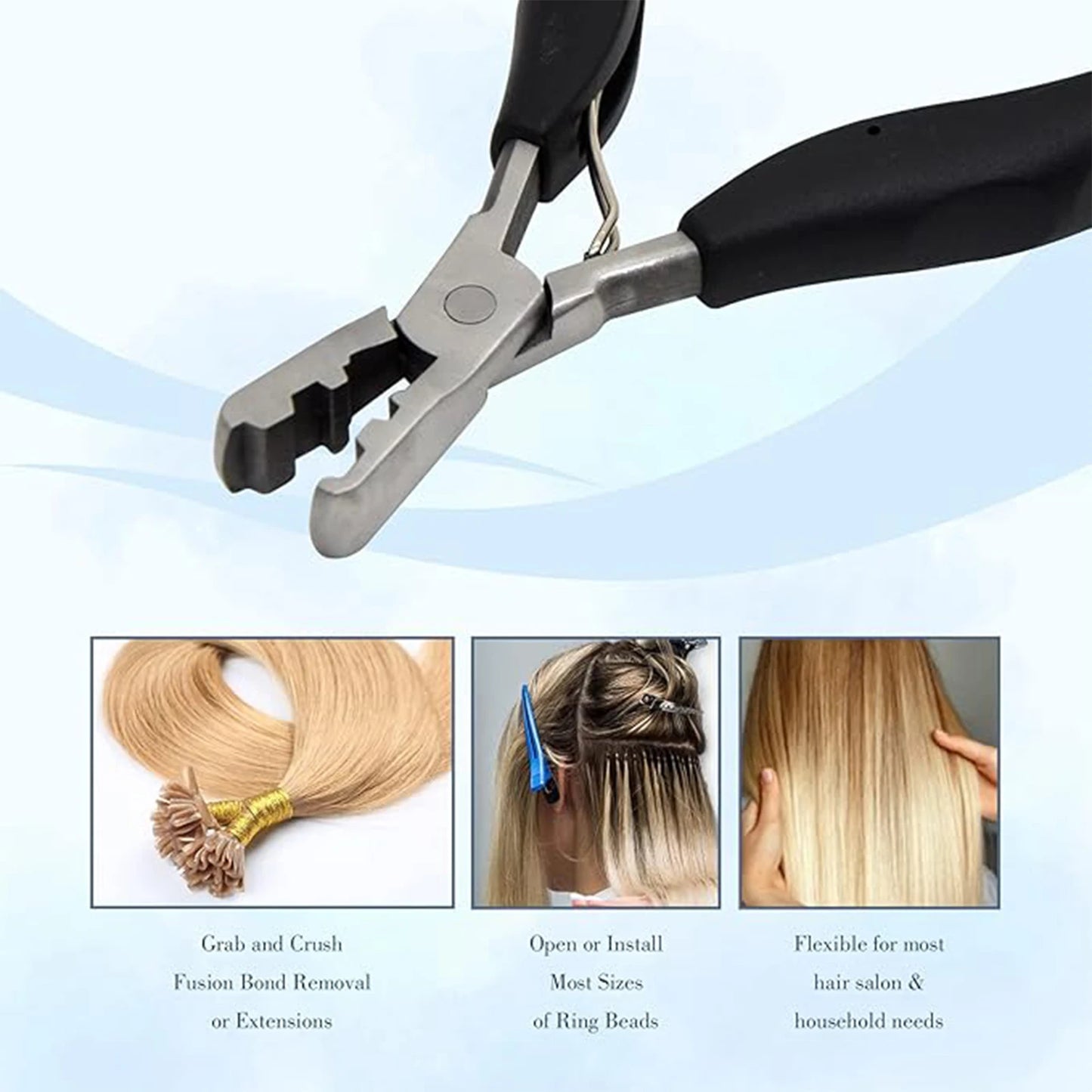 Micro Link Pliers – Hair Extension Install & Removal Tool