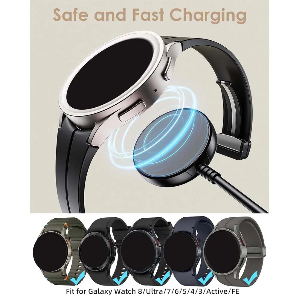 Samsung Galaxy Watch 4 5 6 7 USB-C Replacement Charger