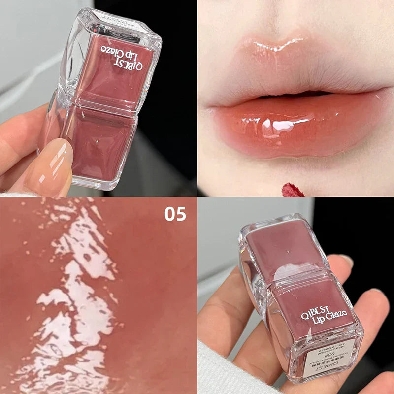 QIBEST Mirror Lip Gloss – Hydrating, Long-Lasting Lip Tint