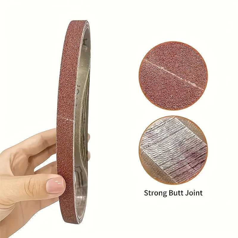 457 Sanding Belt Multi Grit 40-240 Grits Used Polishing Wood Soft