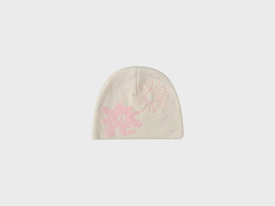Jacquard Plush Knit Beanie | Unisex Winter Ski Hat