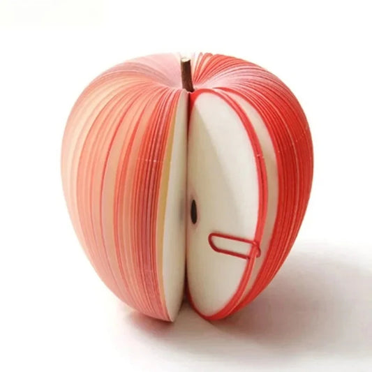 100 Pages Creative Apple Notes DIY Post-it Notes Fruit Post-it Notes School Office Account Stationery Stickers Peaceful Pleasures Health and Wellness