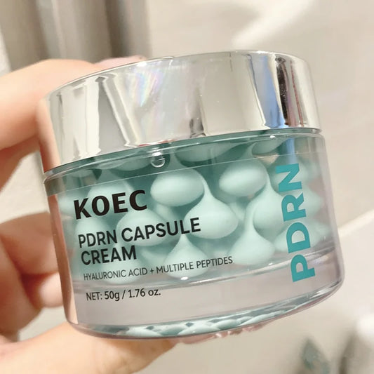 PDRN Multi Peptide Capsule Cream | Collagen Boost Face Moisturizer Peptide Face Cream Peaceful Pleasures Health and Wellness