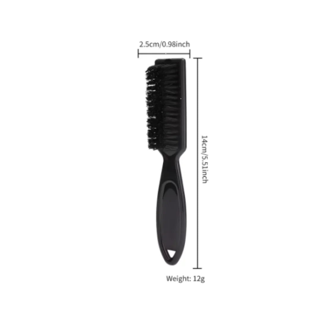 Set Cleaning Brush Barber Neck Duster Brush Plastic Handle Hairdressing Soft Hair Cleaning Brush Head Shape Styling Tool Peaceful Pleasures Health and Wellness