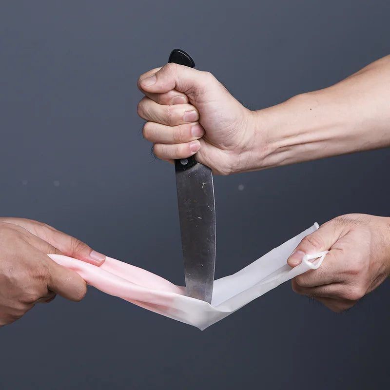 Waterproof Rubber Dishwashing Gloves – Thin Latex Cleaning Gloves