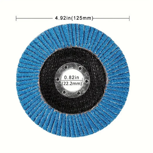 Metal Sanding Flap Discs Angle Grinder Wheels Blade 40 60 80 120grit Peaceful Pleasures Health and Wellness 1pc 40