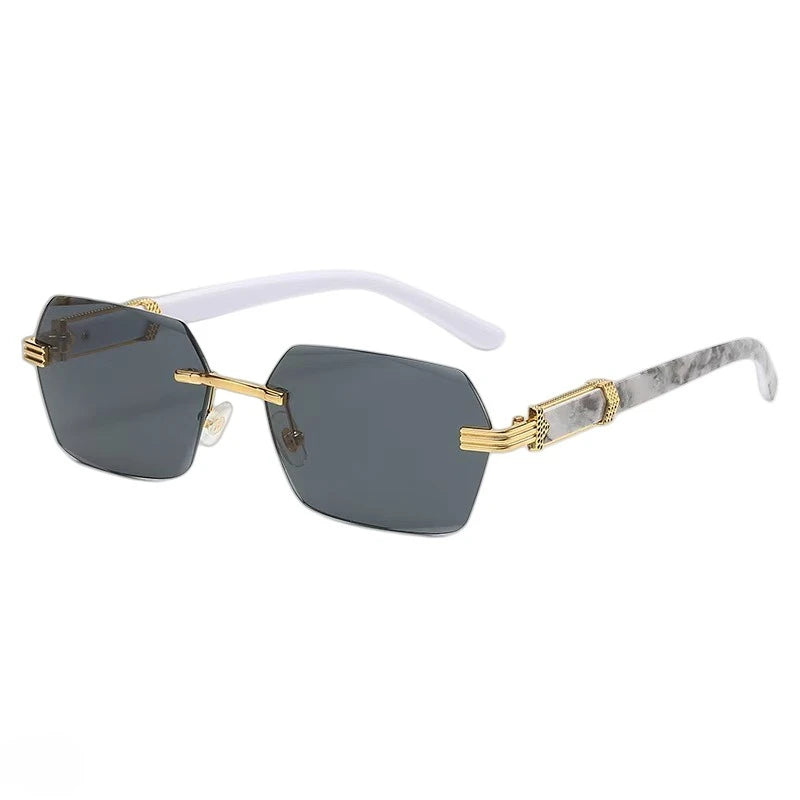 Trendy Gradient Sunscreen Glasses for Outdoors Peaceful Pleasures Health and Wellness