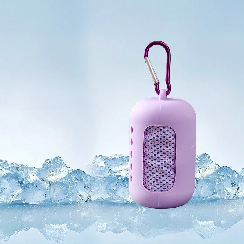 Microfiber Cooling Towel – Quick Dry Ice Sports Towel for Gym