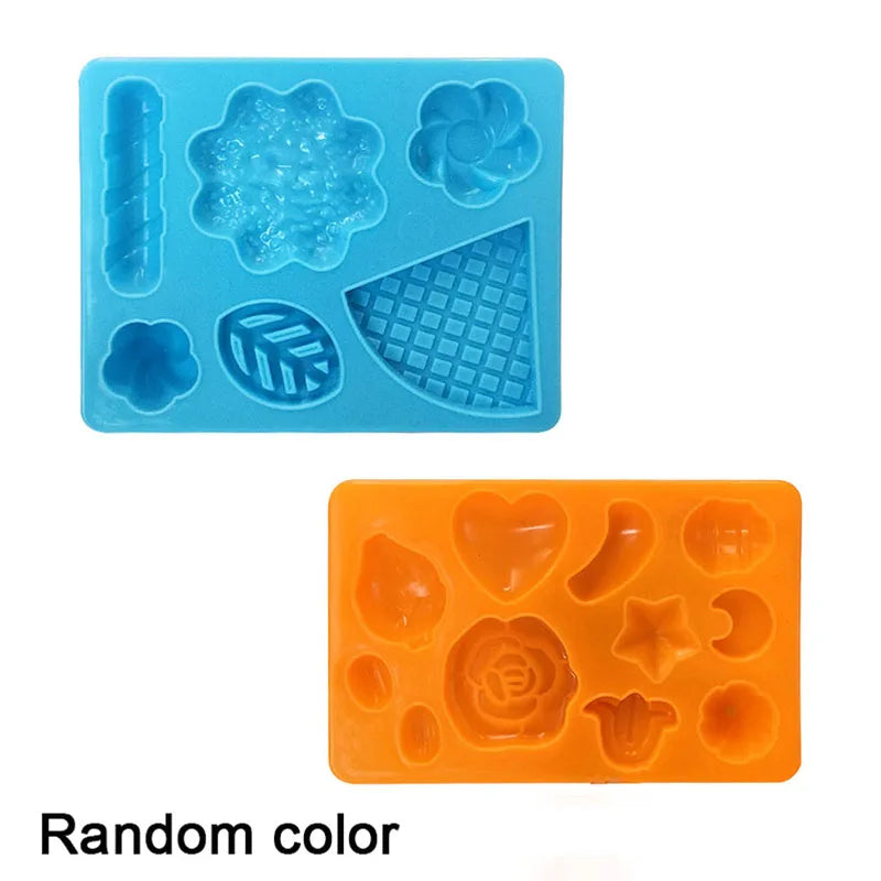 Play Dough Mold Tools Creative Noodles Maker Plate Knife Fork Shape