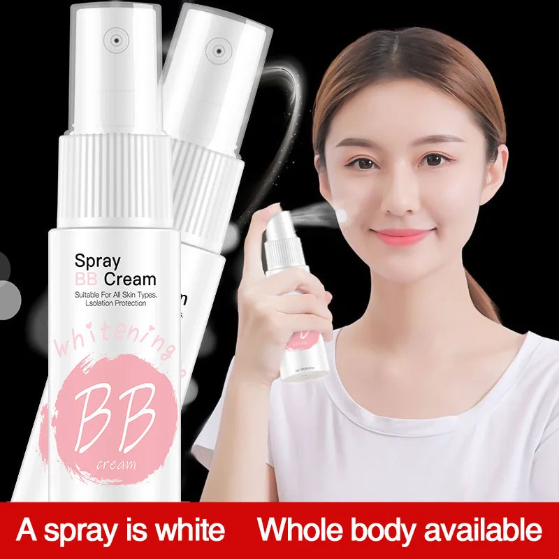 BB Spray Foundation – Waterproof, Brightening, High Coverage